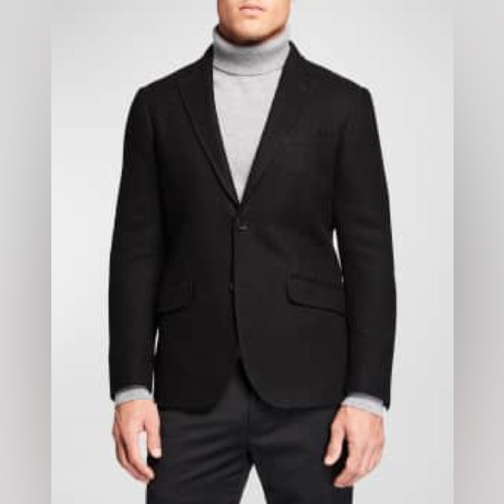 Etro Single Breasted Wool Blazer
